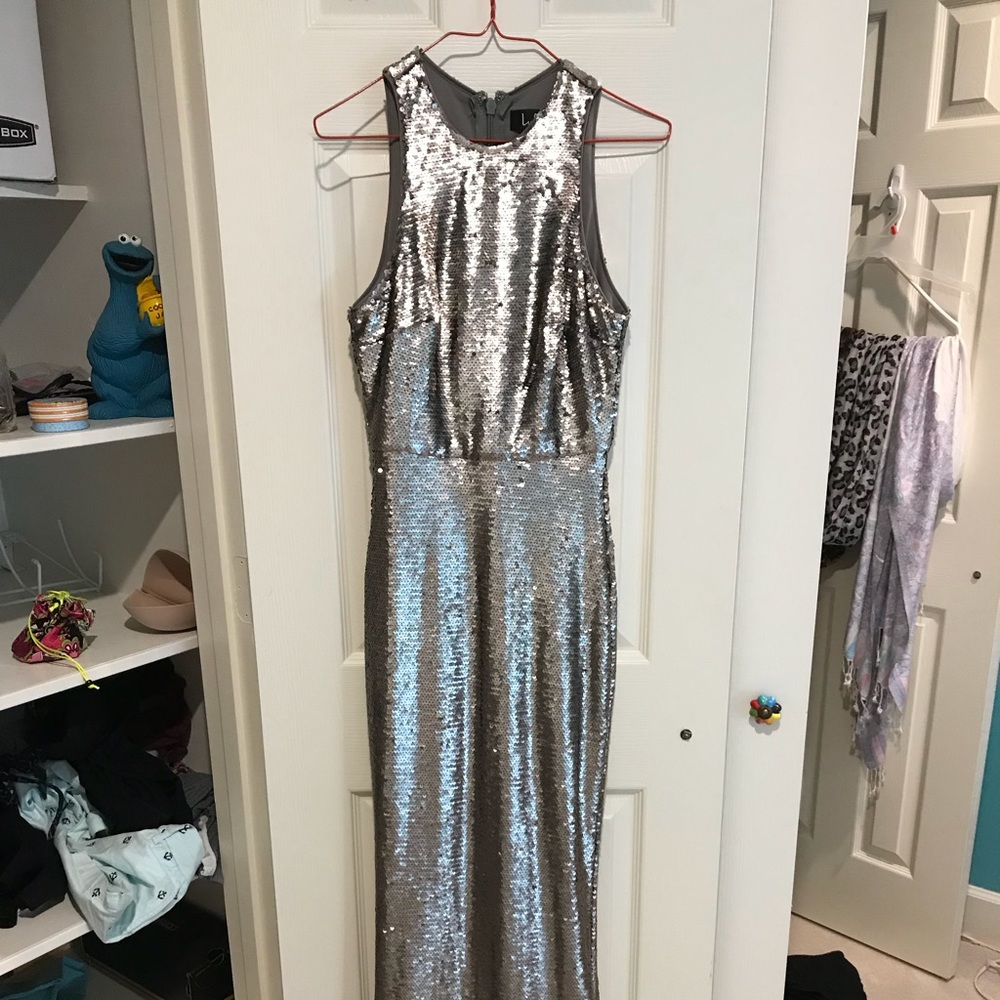 Full length fully sequin dress from Lulus